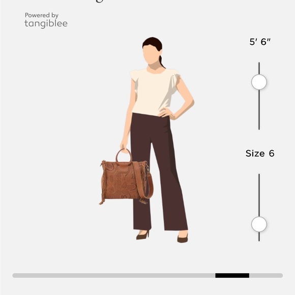 Hobo Sheila Large Satchel Henna Honey Brown Pebble Leather Tote Bag - Picture 15 of 15